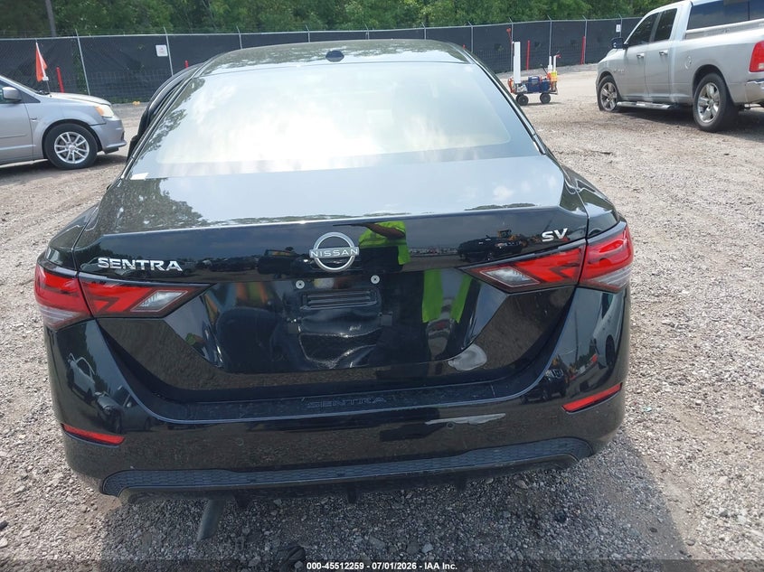 NISSAN SENTRA 2024 VIN 3N1AB8CV0RY226453