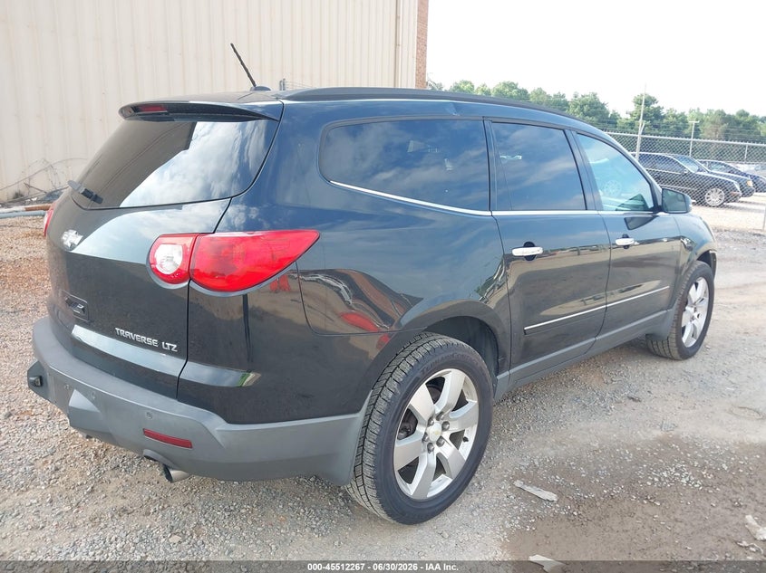 Vin: 1gnkrled4bj242161, lot: 46010482, chevrolet traverse ltz 20114