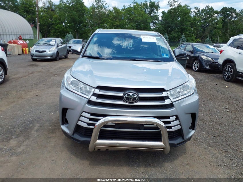 2019 Toyota Highlander Xle VIN: 5TDJZRFH0KS600772 Lot: 45512272