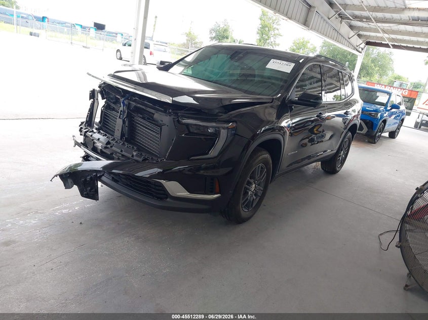 Vin: 1gkenkrs9sj135969, lot: 46010506, gmc acadia fwd elevation 20252