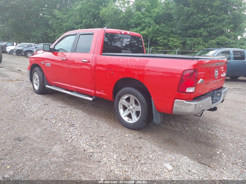Vin: 1c6rr7gt0hs720752, lot: 46010525, ram 1500 big horn  4x4 6'4 box 20173