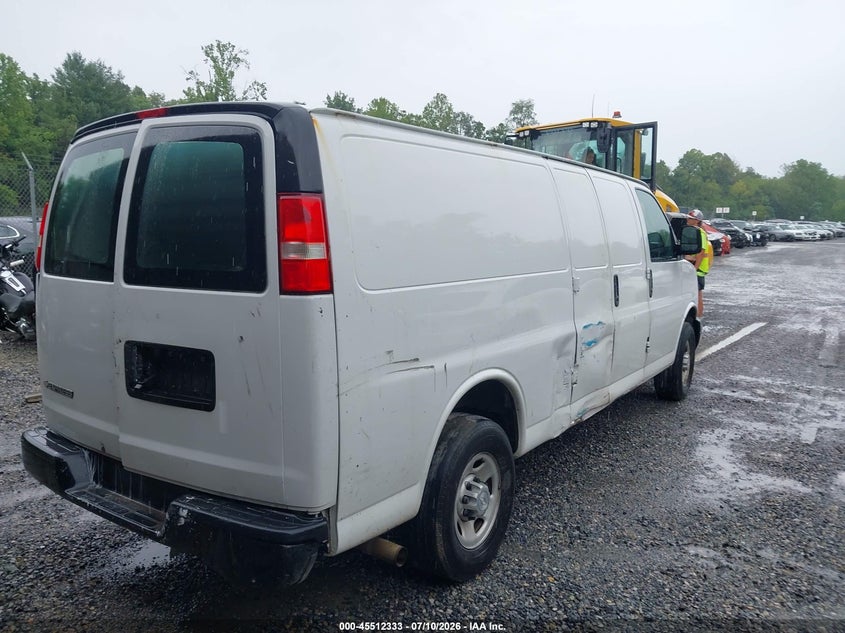 Vin: 1gcwgbfp3k1168492, lot: 46010549, chevrolet express 2500 work van 20194