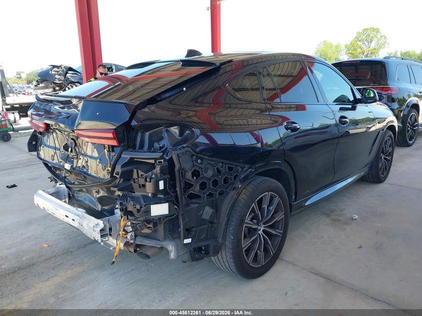 Vin: 5uxcy6c0xl9c82685, lot: 46010577, bmw x6 xdrive40i 20204