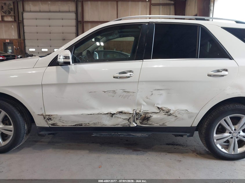 2014 Mercedes-Benz Ml 350 4Matic VIN: 4JGDA5HB9EA313627 Lot: 45512377