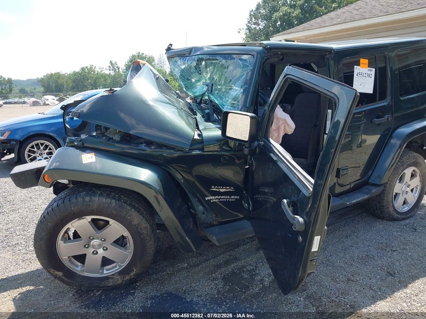 2011 Jeep Wrangler Unlimited Sahara VIN: 1J4BA5H15BL641396 Lot: 45512382