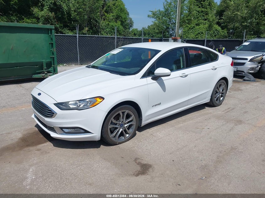 2017 FORD FUSION HYBRID auction photo 2