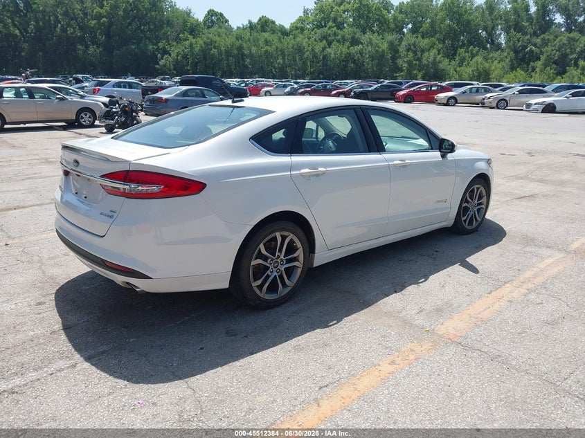 2017 FORD FUSION HYBRID auction photo 4
