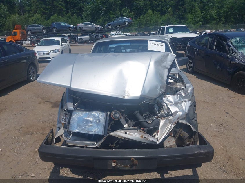 1992 Volvo 240 Gl VIN: YV1AS880XN1460442 Lot: 45512399