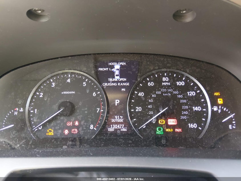 2014 Lexus Ls 460 VIN: JTHBL5EF4E5128003 Lot: 45512402