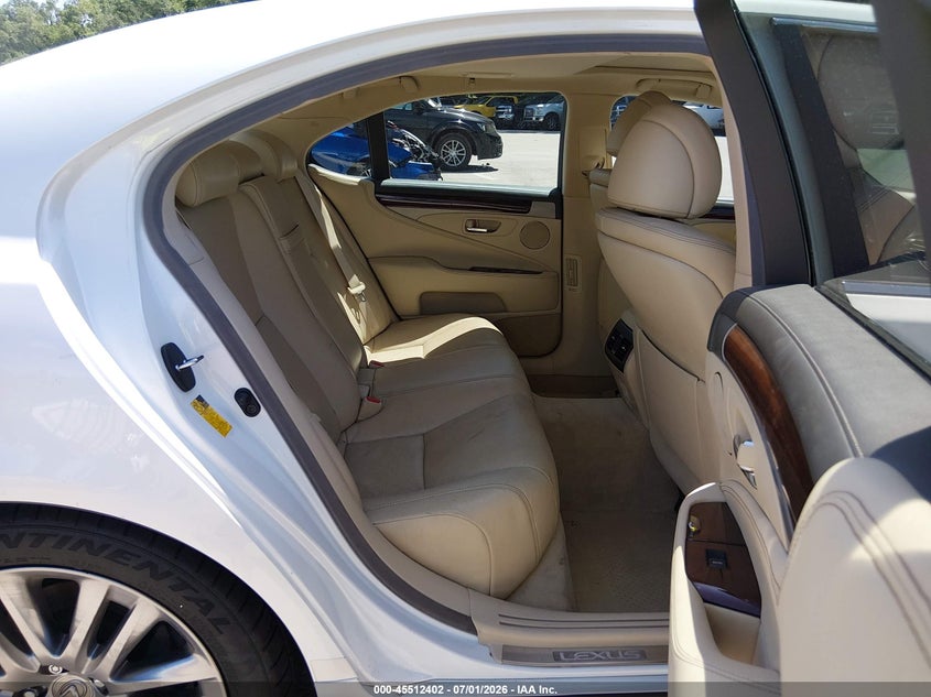 2014 Lexus Ls 460 VIN: JTHBL5EF4E5128003 Lot: 45512402