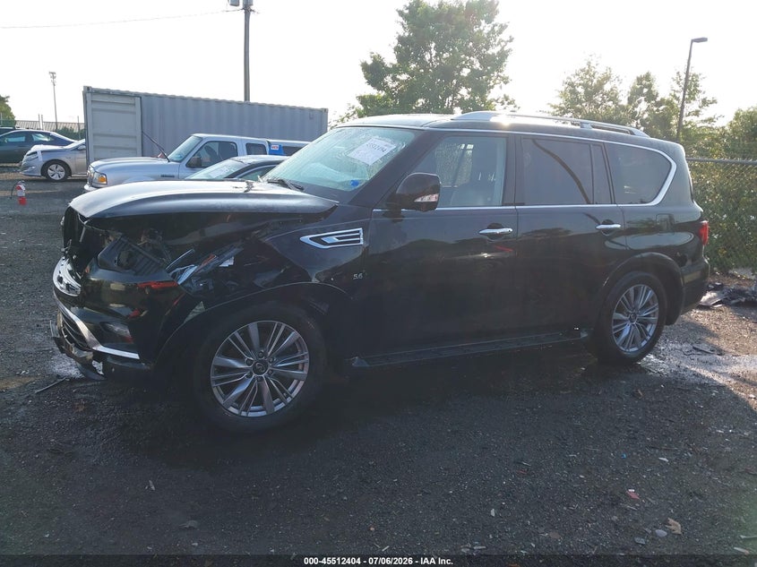 2019 Infiniti Qx80 Luxe VIN: JN8AZ2NE1K9234709 Lot: 45512404