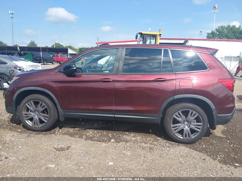 2020 Honda Passport Awd Ex-L VIN: 5FNYF8H59LB009642 Lot: 45512406