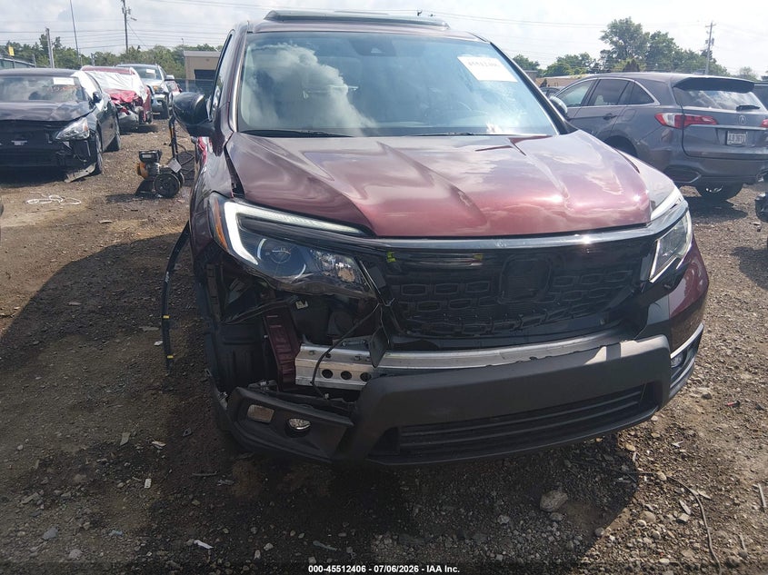 2020 Honda Passport Awd Ex-L VIN: 5FNYF8H59LB009642 Lot: 45512406