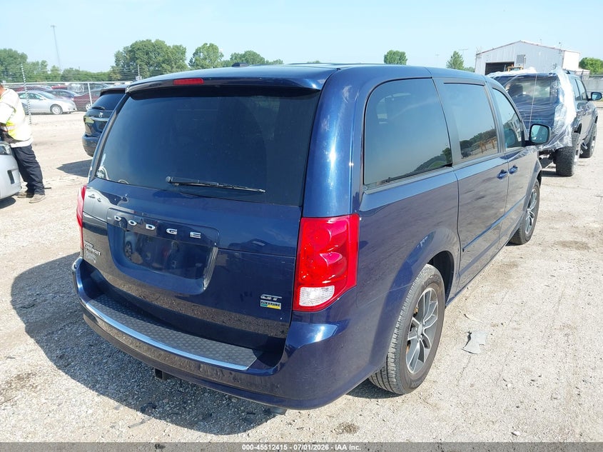 Vin: 2c4rdgeg2hr760233, lot: 46010631, dodge grand caravan gt 20174