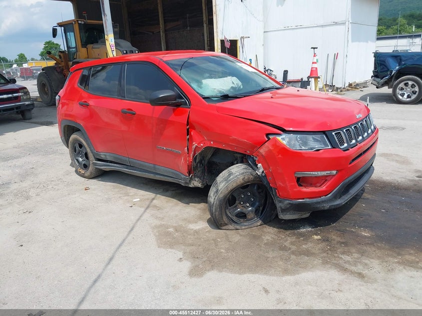 2021 JEEP COMPASS  (VIN: 3C4NJDABXMT509905)