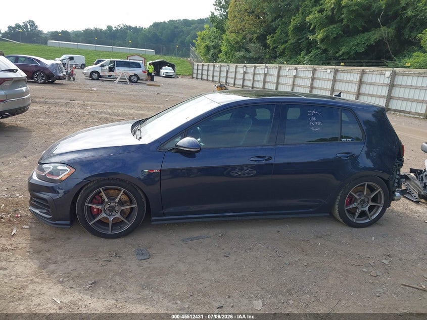 2018 Volkswagen Golf Gti 2.0T Autobahn/2.0T S/2.0T Se VIN: 3VW447AU6JM294015 Lot: 45512431