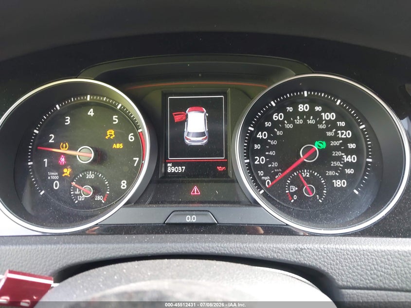 2018 Volkswagen Golf Gti 2.0T Autobahn/2.0T S/2.0T Se VIN: 3VW447AU6JM294015 Lot: 45512431