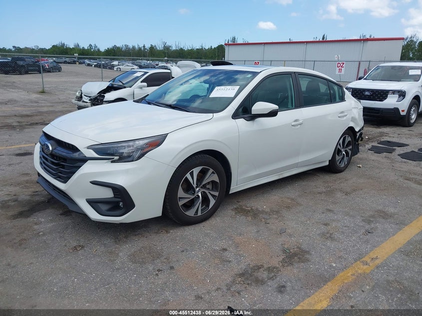 2025 Subaru Legacy, Rear, IAAI, VIN 4S3BWAF69S3009922 — photo 2