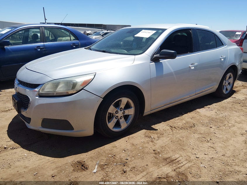 2014 Chevrolet Malibu, Обычный износ, IAAI, VIN 1G11A5SL0EF276584 — фото 2