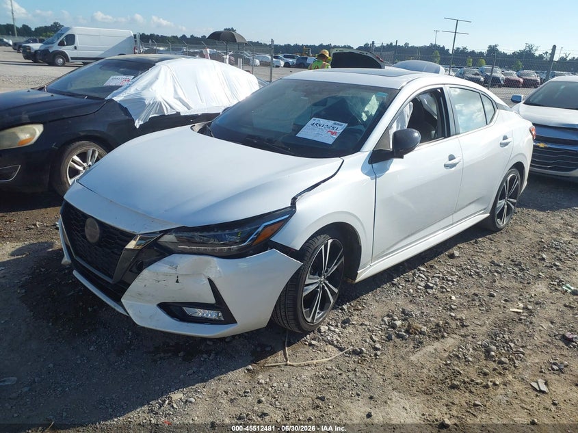 2022 NISSAN SENTRA auction photo 2