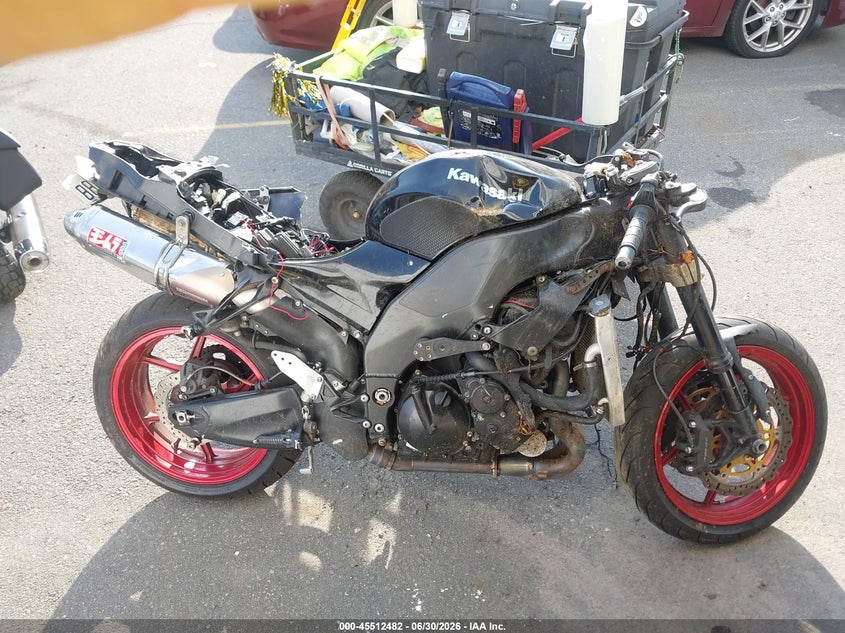 2007 Kawasaki Zx1000 D VIN: JKAZXCD187A021992 Lot: 45512482