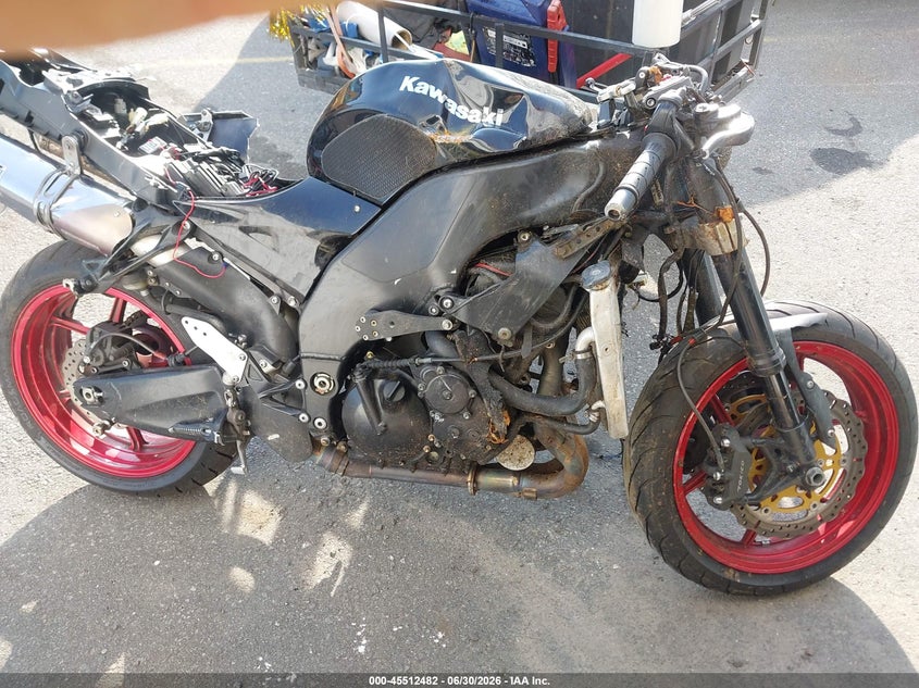 2007 KAWASAKI ZX1000 auction photo 8
