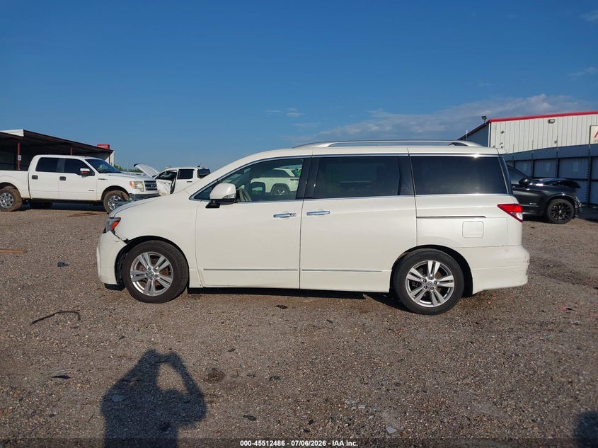 2015 Nissan Quest Sl VIN: JN8AE2KP6F9122995 Lot: 45512486