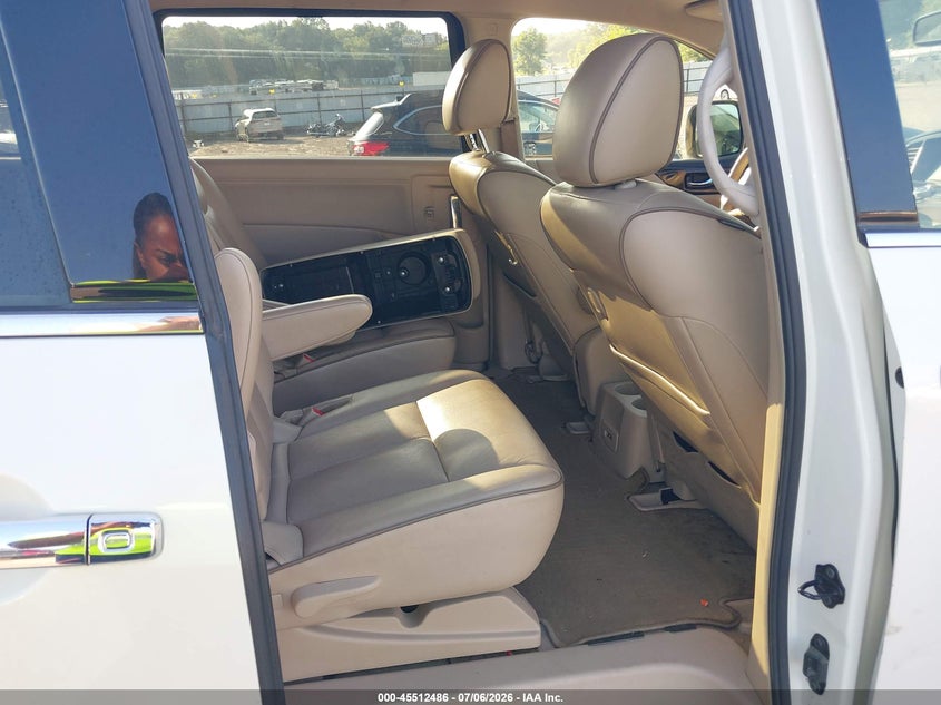 2015 Nissan Quest Sl VIN: JN8AE2KP6F9122995 Lot: 45512486