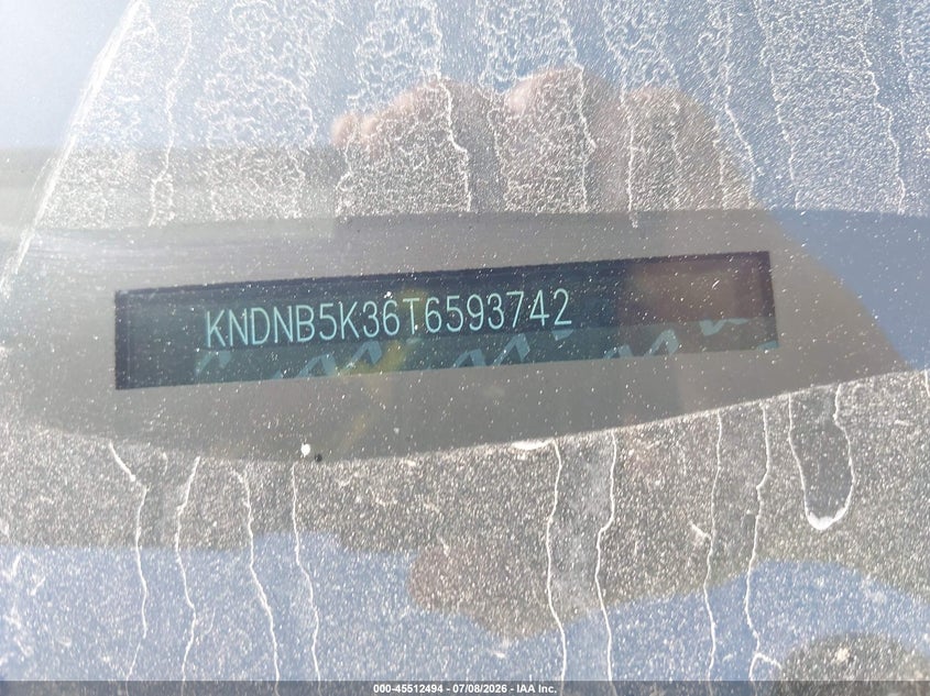 2026 Kia Carnival Mpv Lx VIN: KNDNB5K36T6593742 Lot: 45512494