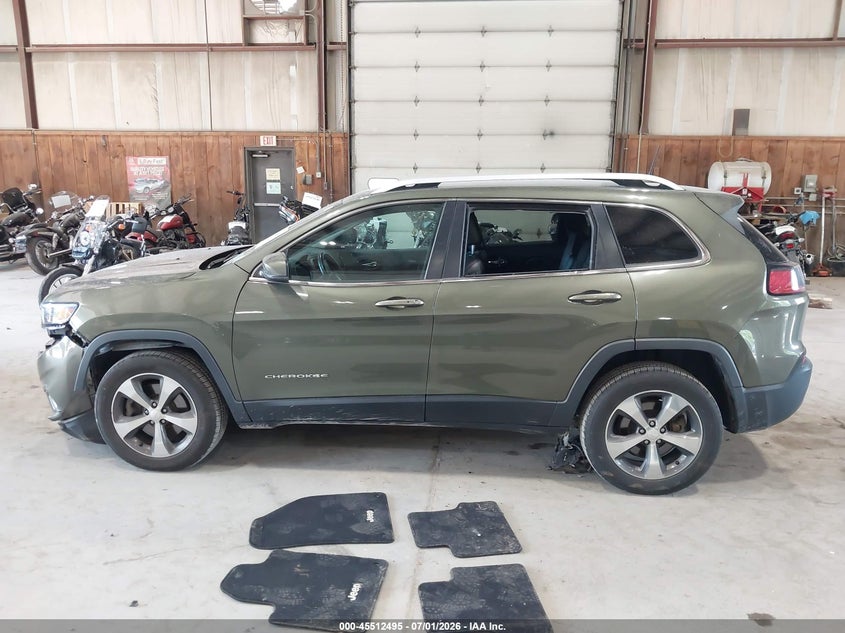 2019 JEEP CHEROKEE SPORT UTILITY VEHICLE 3.2L V-6 DOHC, 271HP