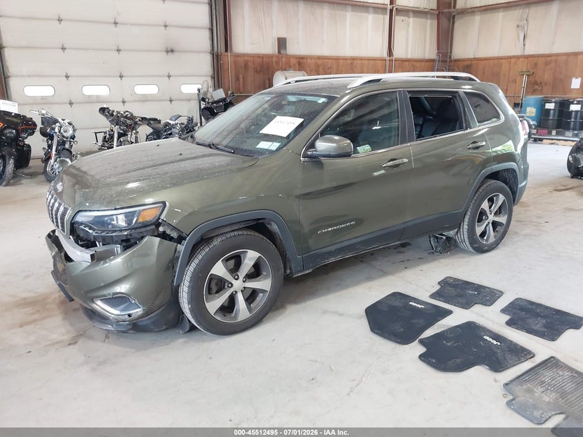 2019 JEEP CHEROKEE SPORT UTILITY VEHICLE 3.2L V-6 DOHC, 271HP