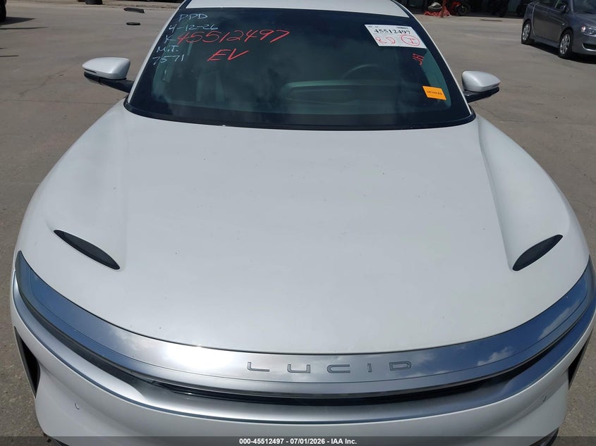2025 Lucid Air Touring VIN: 50EA1TEA9SA017571 Lot: 45512497