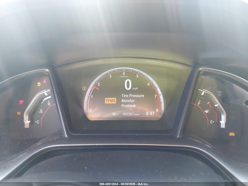 2019 HONDA CIVIC SI auction photo 7