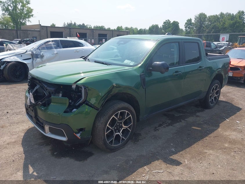 Vin: 3fttw8sa2srb38058, lot: 46010762, ford maverick lariat 20252