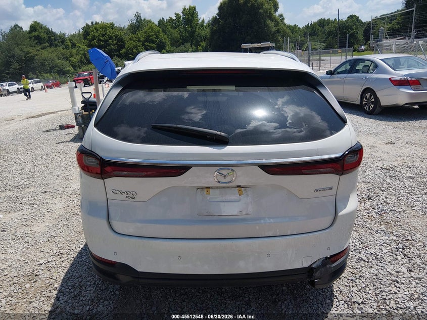 2025 Mazda Cx-90 3.3 Turbo Preferred Package VIN: JM3KKBHD7S1230631 Lot: 45512548