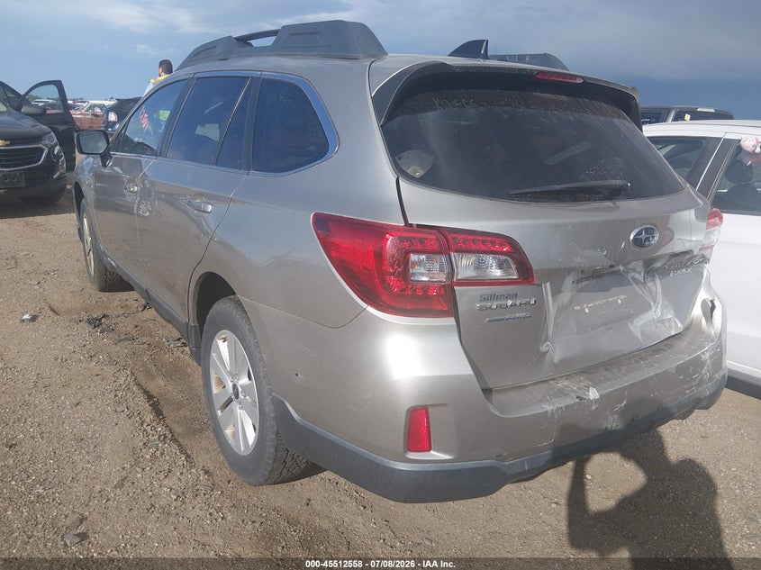 Vin: 4s4bsacc5g3341171, lot: 46010775, subaru outback 2.5i premium 20163