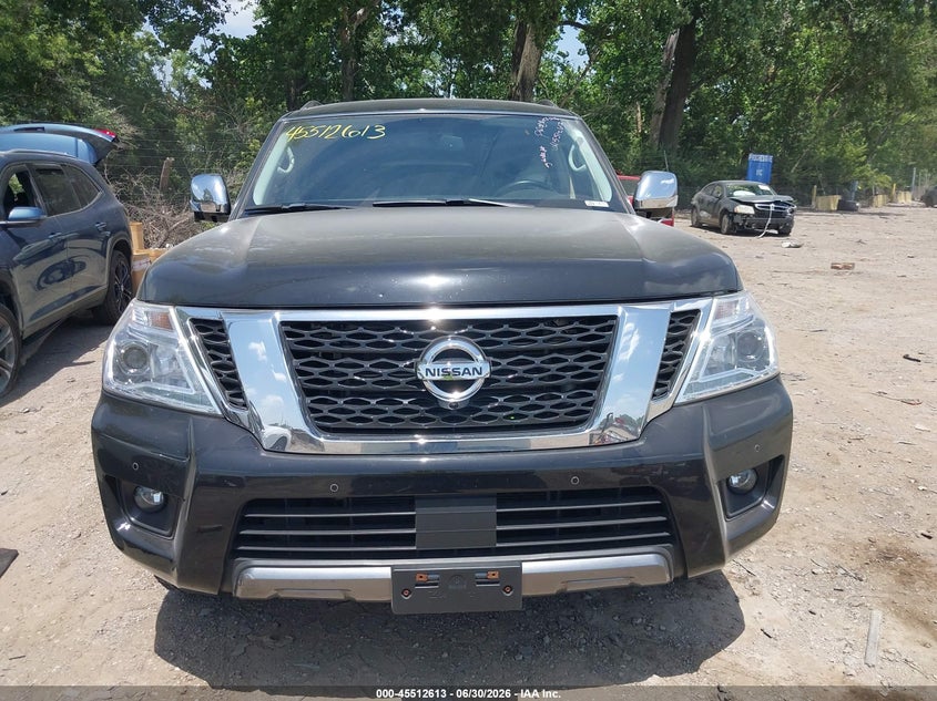 2019 Nissan Armada Sl VIN: JN8AY2NC0K9582731 Lot: 45512613