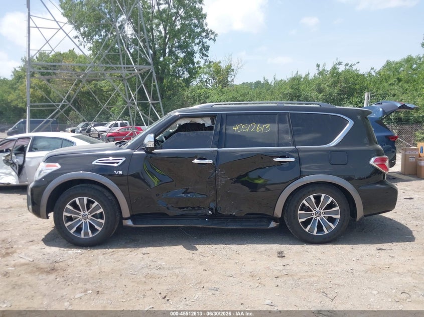 2019 Nissan Armada Sl VIN: JN8AY2NC0K9582731 Lot: 45512613