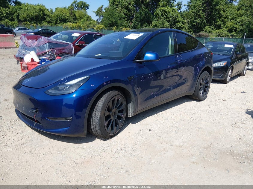 2024 TESLA MODEL Y auction photo 2