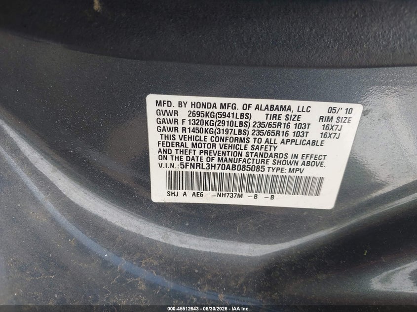 AtlanticExpress - Honda Odyssey