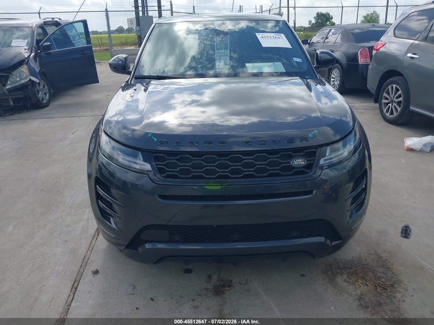 2022 Land Rover Range Rover Evoque R-Dynamic S VIN: SALZT2FX4NH165453 Lot: 45512647