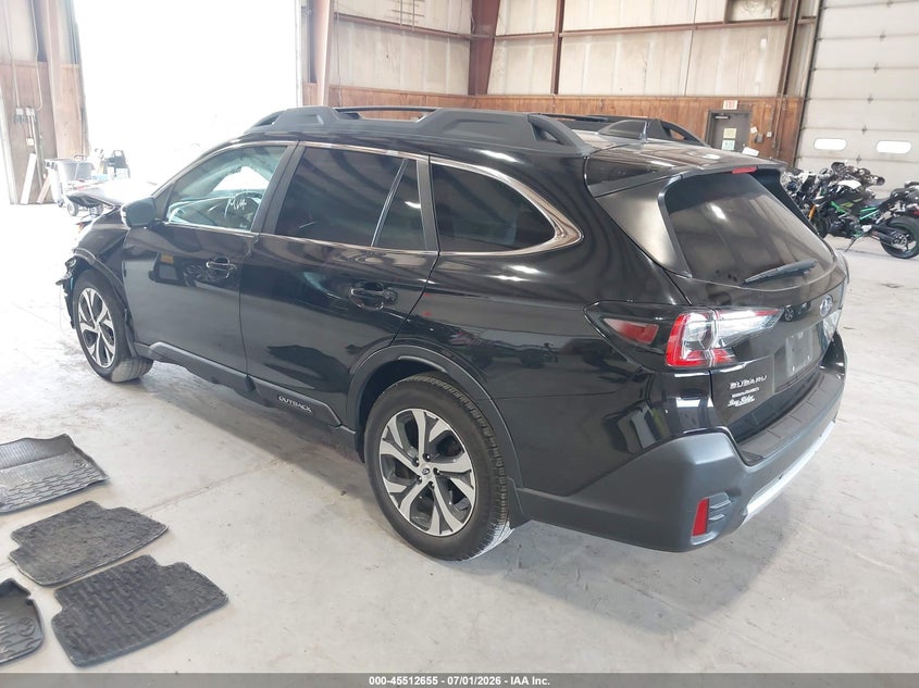 2020 SUBARU OUTBACK auction photo 3