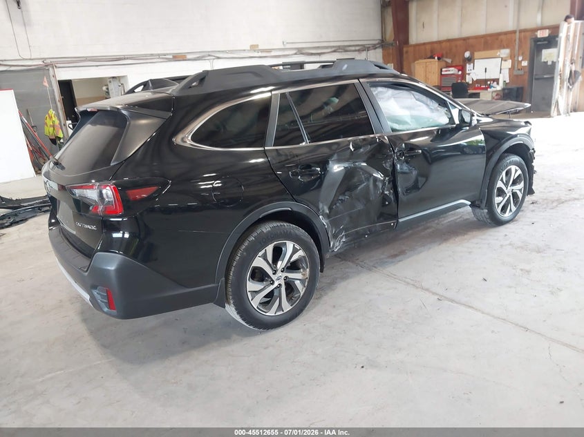 2020 SUBARU OUTBACK auction photo 4