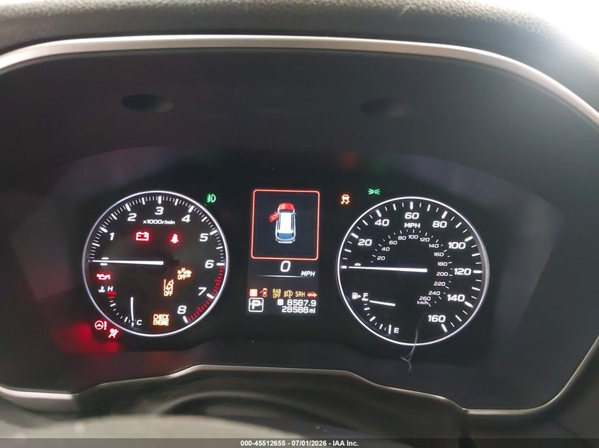 2020 SUBARU OUTBACK auction photo 7