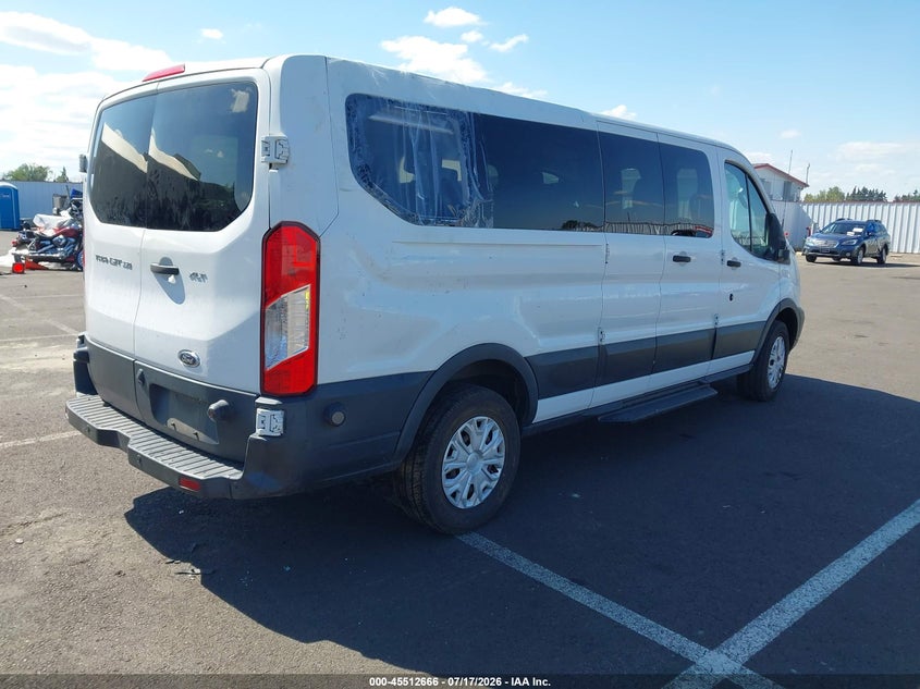 Vin: 1fbzx2zm3gka32853, lot: 46010883, ford transit t-350 20164