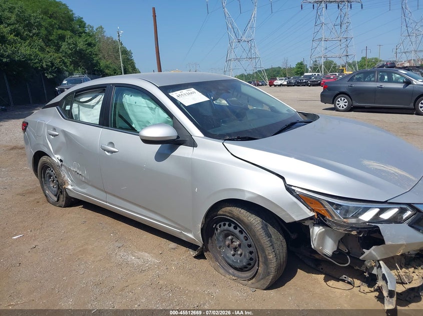 NISSAN SENTRA 2023 VIN 3N1AB8BV3PY301600