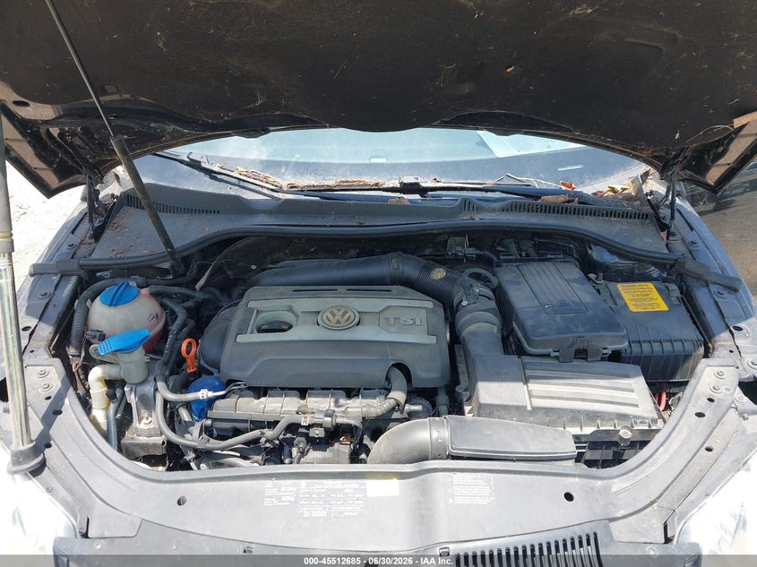 2009 Volkswagen Eos Turbo/Komfort VIN: WVWBA71F19V004351 Lot: 45512685