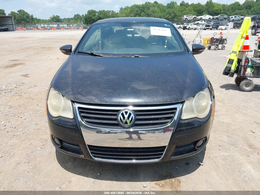 2009 Volkswagen Eos Turbo/Komfort VIN: WVWBA71F19V004351 Lot: 45512685