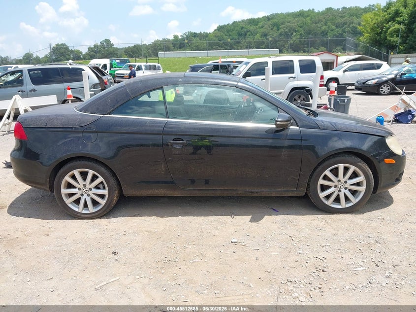 2009 Volkswagen Eos Turbo/Komfort VIN: WVWBA71F19V004351 Lot: 45512685
