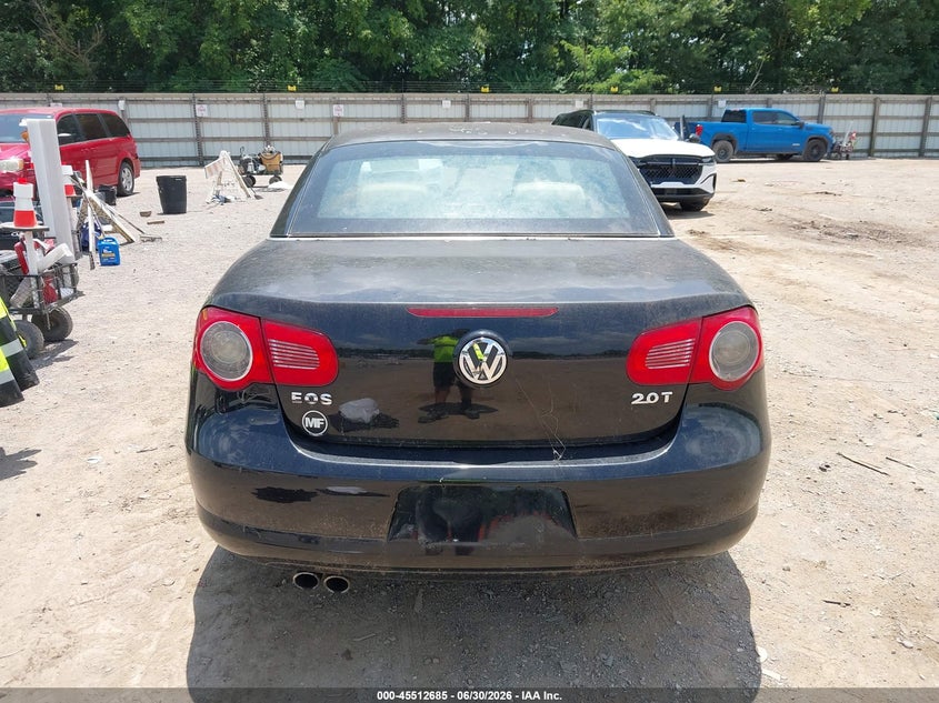 2009 Volkswagen Eos Turbo/Komfort VIN: WVWBA71F19V004351 Lot: 45512685